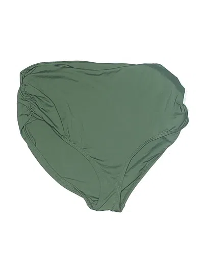 Pre-owned Anne Cole Swimsuit Bottoms In Green