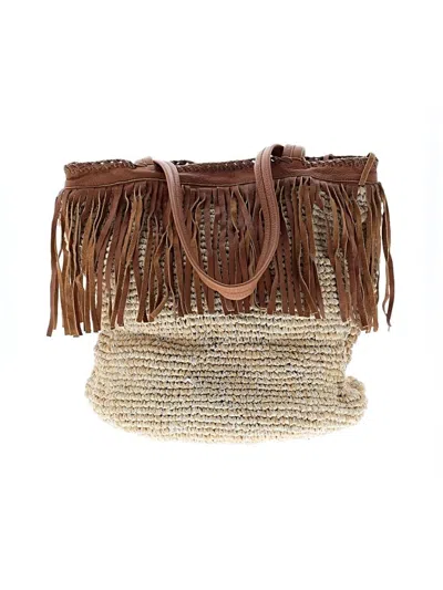 Pre-owned Cleobella Bucket Bag In White