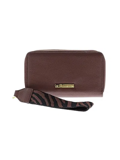 Pre-owned Mangano Wristlet In Brown