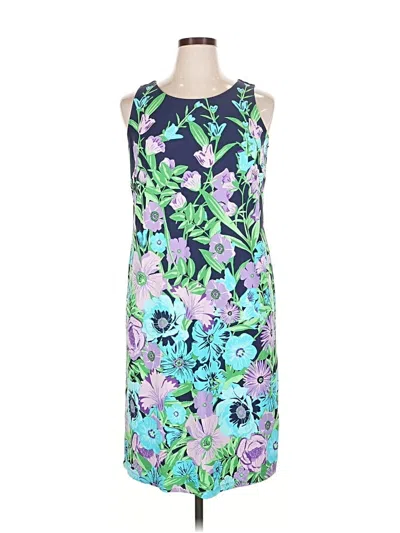 Pre-owned Talbots Cocktail Dress In Blue