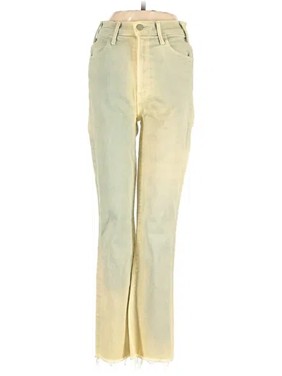 Pre-owned Mother Jeans In Green