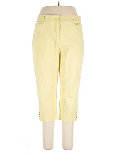 Pre-owned Studio Works Casual Pants In Yellow