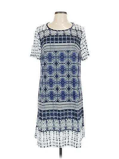 Pre-owned Unbranded Casual Dress In Blue