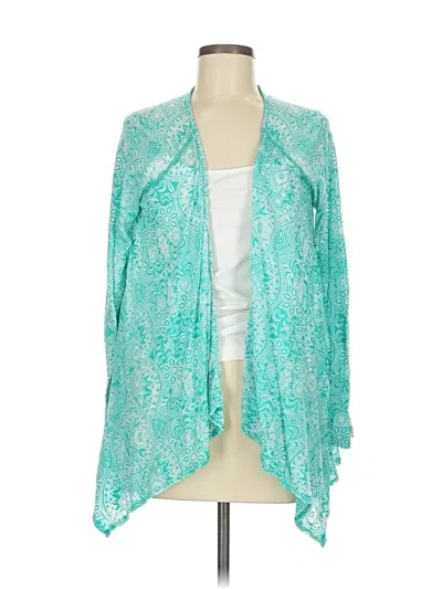 Pre-owned Prana Kimono In Blue