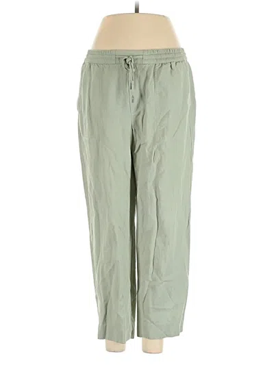 Pre-owned Banana Republic Casual Pants In Green