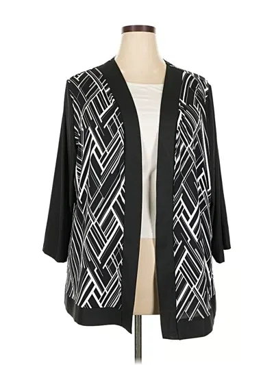 Pre-owned Slinky Brand Kimono In Black