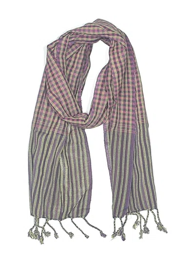 Pre-owned Unbranded Scarf In Purple