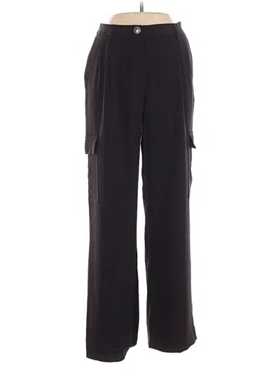 Pre-owned Nicole Miller Dress Pants In Black