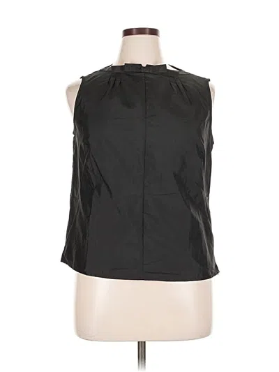 Pre-owned Isaac Mizrahi For Target Sleeveless Blouse In Black
