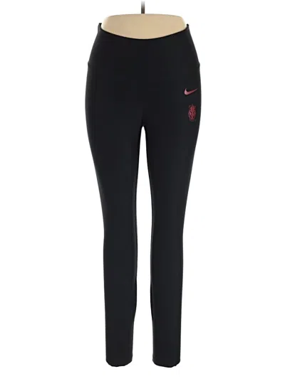 Pre-owned Nike Active Pants In Black