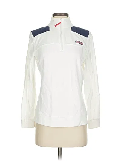 Pre-owned Vineyard Vines Sweatshirt In White