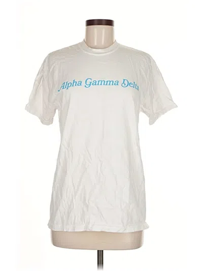 Pre-owned Comfort Colors Short Sleeve T-shirt In White