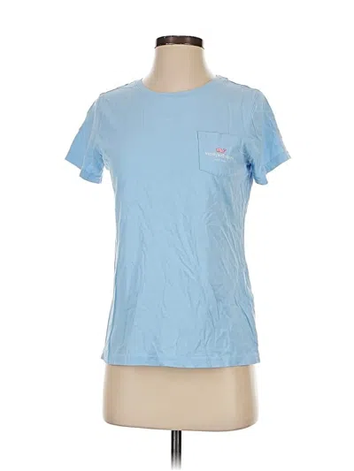 Pre-owned Vineyard Vines Short Sleeve T-shirt In Blue