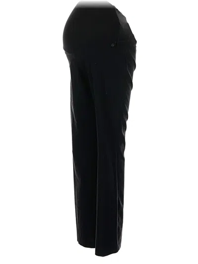 Pre-owned Motherhood Dress Pants In Black