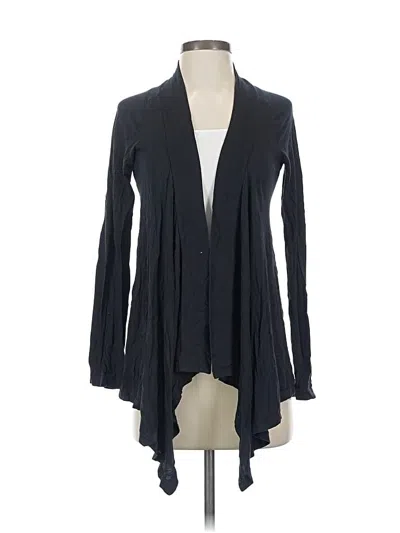 Pre-owned Splendid Cardigan Sweater In Black