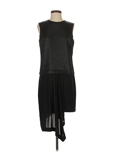 Pre-owned Bcbgmaxazria Casual Dress In Black