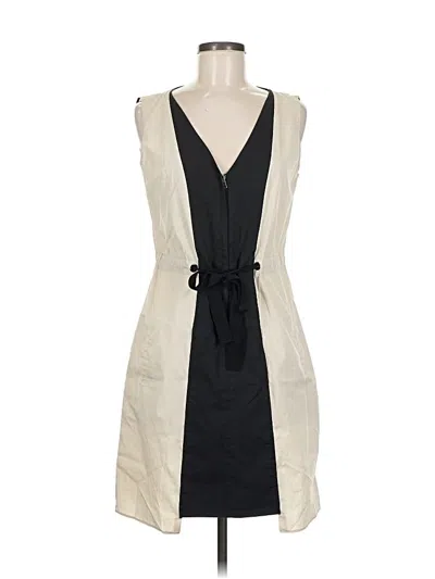 Pre-owned Tahari Casual Dress In White