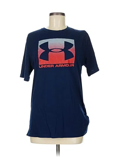 Pre-owned Under Armour Short Sleeve T-shirt In Blue