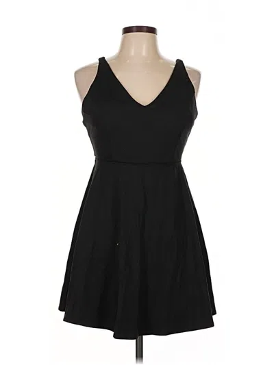 Pre-owned Unbranded Casual Dress In Black