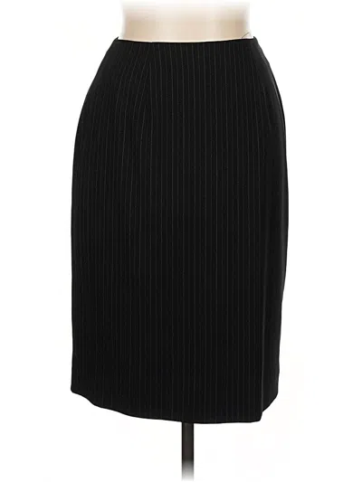Pre-owned Kate Hill Formal Skirt In Black