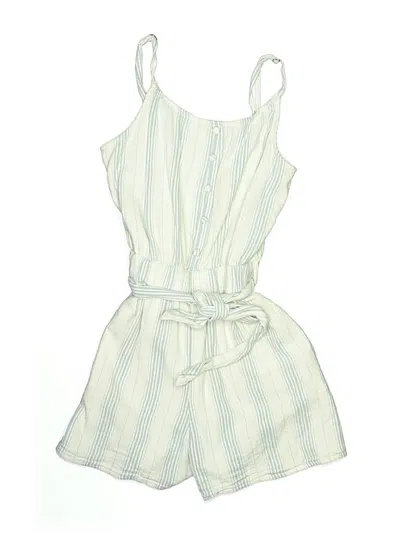 Pre-owned Abercrombie Kids' Dress In White