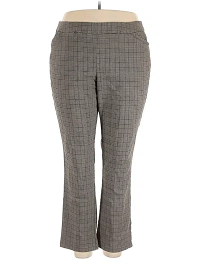 Pre-owned Cj Banks Dress Pants In Gray