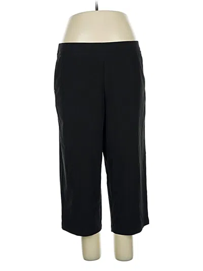 Pre-owned Chico's Casual Pants In Black