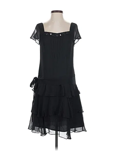 Pre-owned Assorted Brands Cocktail Dress In Black