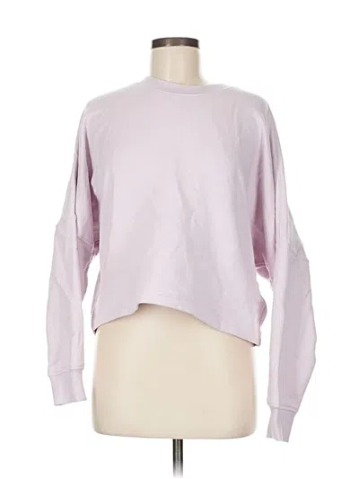 Pre-owned Athleta Sweatshirt In Pink