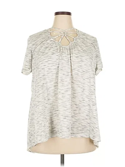 Pre-owned Maurices Cardigan Sweater In Silver