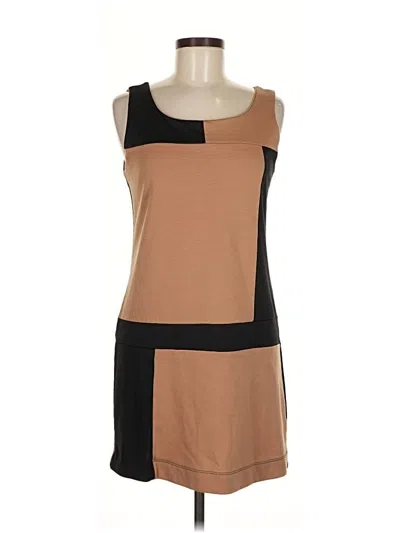 Pre-owned Monteau Casual Dress In Brown
