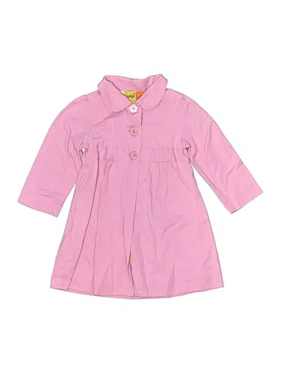 Pre-owned Penelope Mack Kids' Raincoat In Pink