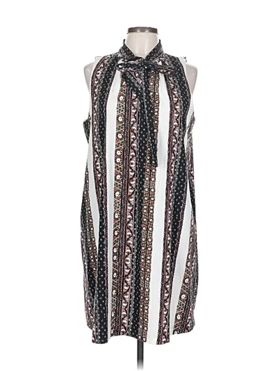 Pre-owned 1.state Casual Dress In Brown