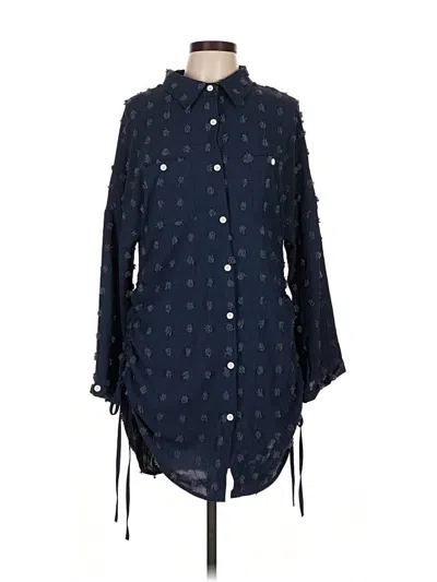 Pre-owned Blooming Jelly Casual Dress In Blue