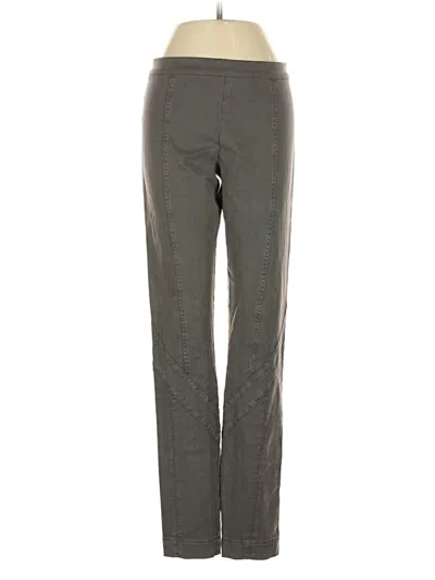 Pre-owned Donna Karan Active Pants In Gray