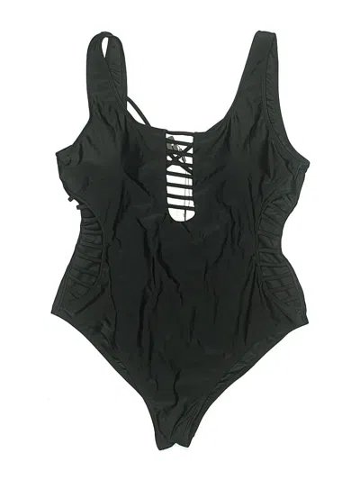 Fashion Nova One Piece Swimsuit In Black