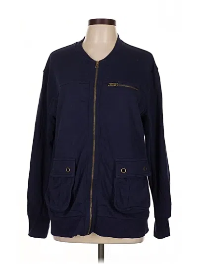 Pre-owned Peck & Peck Jacket In Blue