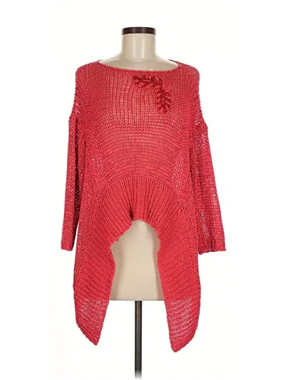 Pre-owned Save The Queen Pullover Sweater In Red