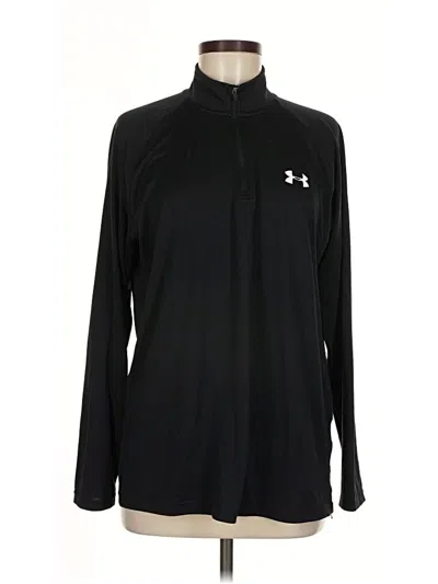 Pre-owned Under Armour Track Jacket In Black