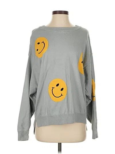 Pre-owned By Together Sweatshirt In Gray