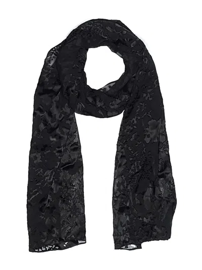 Pre-owned Unbranded Scarf In Black