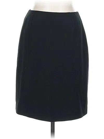 Pre-owned Caslon Formal Skirt In Black