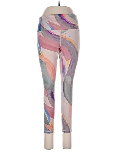 Pre-owned Athleta Leggings In Pink