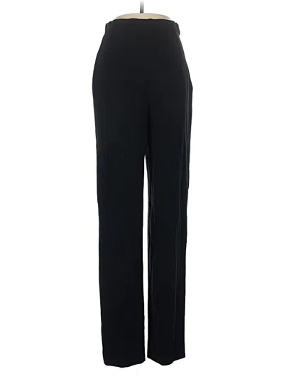 Pre-owned Giorgio Armani Dress Pants In Black