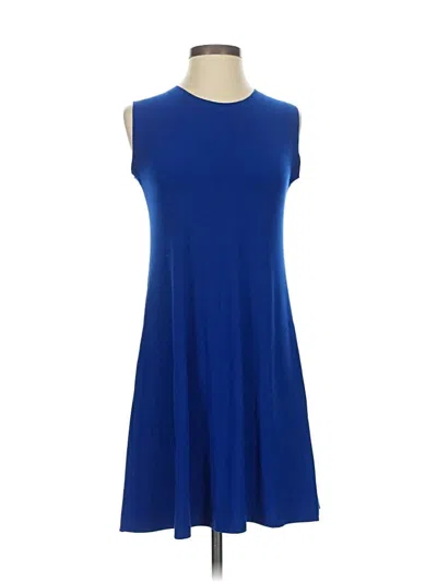Pre-owned Norma Kamali Casual Dress In Blue