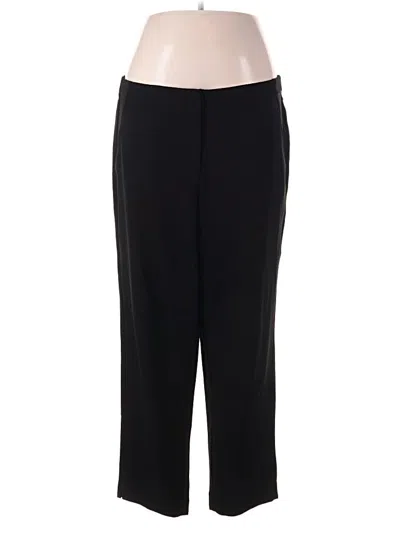 Pre-owned Jjill Dress Pants In Black