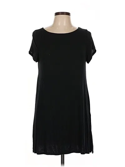 Pre-owned W. By Wantable Casual Dress In Black