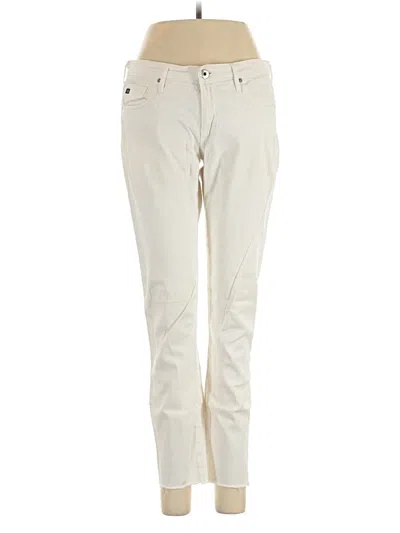 Pre-owned Adriano Goldschmied Jeans In White
