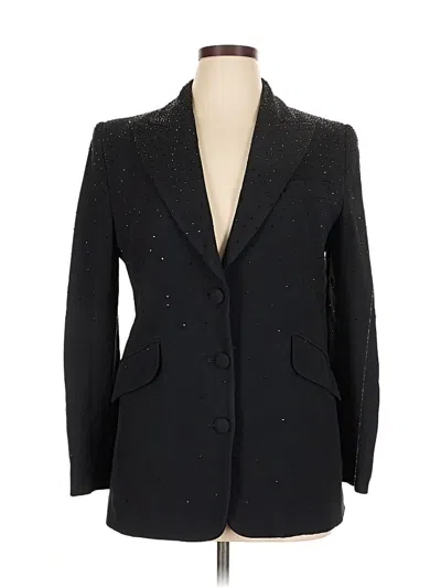 Pre-owned Moschino Blazer Jacket In Black