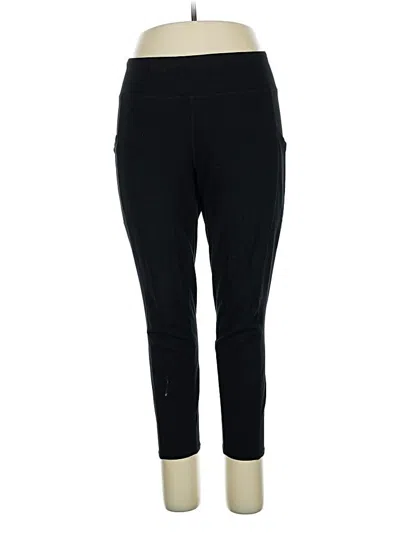 Pre-owned The Sweatshirt Project By French Laundry Active Pants In Black